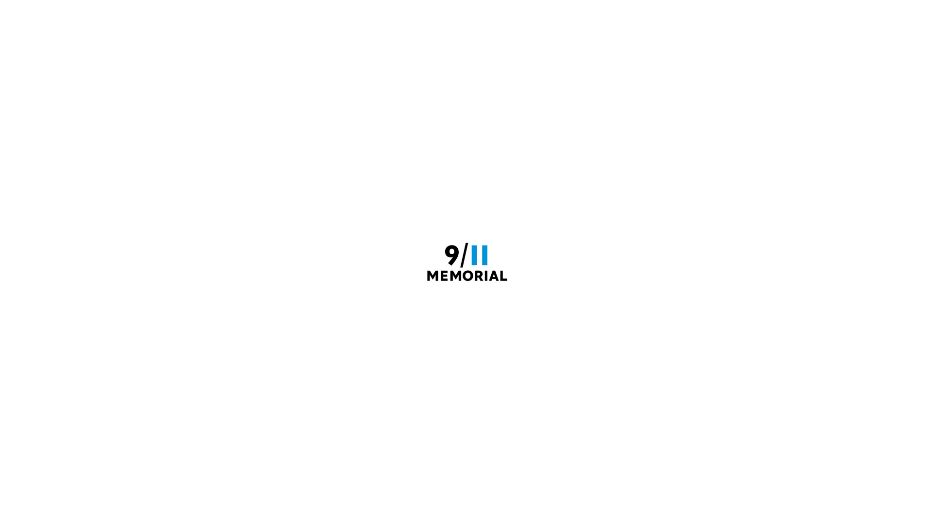 9/11 Memorial logo on white background